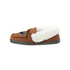 Penn State Nittany Lions NCAA Womens Tan Moccasin Slippers