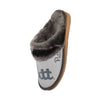 Pittsburgh Panthers NCAA Womens Glitter Open Fur Moccasin Slippers