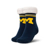 NCAA Womens Stripe Logo Tall Footy Slipper Socks - Pick Your Team!