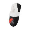 Cleveland Browns NFL Womens Team Color Fur Moccasin Slippers