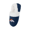 Denver Broncos NFL Womens Fur Team Color Moccasin Slippers
