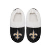 New Orleans Saints NFL Womens Fur Team Color Moccasin Slippers