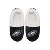 Philadelphia Eagles NFL Womens Fur Team Color Moccasin Slippers