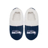 Seattle Seahawks NFL Womens Fur Team Color Moccasin Slippers