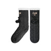 New Orleans Saints NFL Womens Cable Knit Footy Slipper Socks