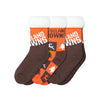 Cleveland Browns NFL Womens Fan Footy 3 Pack Slipper Socks