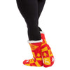 Kansas City Chiefs NFL Womens Fan Footy 3 Pack Slipper Socks