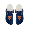 Chicago Bears NFL Womens Fur Buckle Clog Slippers