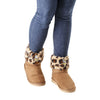 Minnesota Vikings NFL Womens Cheetah Fur Boots