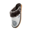 Tennessee Titans NFL Womens Glitter Open Back Fur Moccasin Slippers