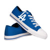 Los Angeles Dodgers MLB Mens Low Top Big Logo Canvas Shoes