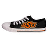 Oklahoma State Cowboys NCAA Mens Low Top Big Logo Canvas Shoes