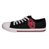 Oklahoma Sooners NCAA Mens Low Top Big Logo Canvas Shoes