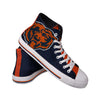 Chicago Bears Mens NFL High Top Big Logo Canvas Shoes