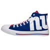 New York Giants NFL Mens High Top Big Logo Canvas Shoes