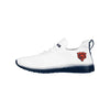 Chicago Bears NFL Mens Gradient Midsole White Sneakers
