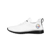 Pittsburgh Steelers NFL Mens Gradient Midsole White Sneakers