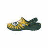 Green Bay Packers NFL Mens Tie-Dye Clog With Strap