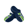 Seattle Seahawks NFL Mens Team Stripe Clog With Strap