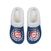 Chicago Cubs MLB Womens Sherpa Lined Glitter Clog