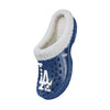 Los Angeles Dodgers MLB Womens Sherpa Lined Glitter Clog