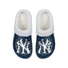 New York Yankees MLB Womens Sherpa Lined Glitter Clog