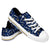 Milwaukee Brewers MLB Womens Low Top Repeat Print Canvas Shoes