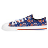New York Mets MLB Womens Low Top Repeat Print Canvas Shoes