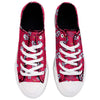 St Louis Cardinals MLB Womens Low Top Repeat Print Canvas Shoes