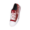 Oklahoma Sooners NCAA Womens Color Glitter Low Top Canvas Shoes
