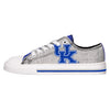NCAA Womens Glitter Low Top Canvas Shoes - Pick Your Team