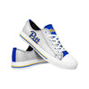 Pittsburgh Panthers NCAA Womens Glitter Low Top Canvas Shoes