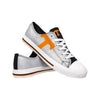 Tennessee Volunteers NCAA Womens Glitter Low Top Canvas Shoes