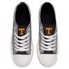 Tennessee Volunteers NCAA Womens Glitter Low Top Canvas Shoes