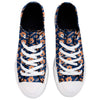 Auburn Tigers NCAA Womens Low Top Repeat Print Canvas Shoes