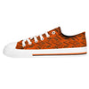 Oklahoma State Cowboys NCAA Womens Low Top Repeat Print Canvas Shoes
