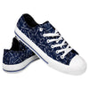 Penn State Nittany Lions NCAA Womens Low Top Repeat Print Canvas Shoes