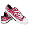 Wisconsin Badgers NCAA Womens Low Top Repeat Print Canvas Shoes