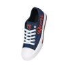 Chicago Bears NFL Womens Color Glitter Low Top Canvas Shoes