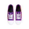Minnesota Vikings NFL Womens Color Glitter Low Top Canvas Shoes