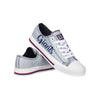 New York Giants NFL Womens Color Glitter Low Top Canvas Shoes