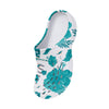 Miami Dolphins NFL Womens Floral White Clog