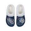 Tennessee Titans NFL Womens Sherpa Lined Glitter Clog