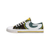 Green Bay Packers NFL Womens Camo Low Top Canvas Shoes