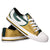 Green Bay Packers NFL Womens Glitter Low Top Canvas Shoes