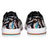 Miami Dolphins NFL Womens Low Top Repeat Print Canvas Shoes