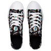 Miami Dolphins NFL Womens Low Top Repeat Print Canvas Shoes
