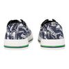 Seattle Seahawks NFL Womens Low Top Repeat Print Canvas Shoes