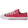 Tampa Bay Buccaneers NFL Womens Low Top Repeat Print Canvas Shoes