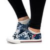Houston Texans NFL Womens Low Top Tie-Dye Canvas Shoe